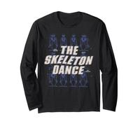Disney The Skeleton Dance Halloween Lineup Trick-or-Treat Manga Larga