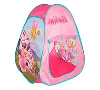 Disney - Tienda Pop Up Infantil para niños Niñas Disney Casitas Infantiles Tela Juguetes para niños 3 años Carpa Plegable con Bolsa de Transporte Minnie Plegable y Automontable