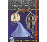Disney: Tim Burton's The Nightmare Before Christmas Paper Models - Model Kit for Teens and Adults, Officially Licensed
