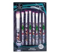 Disney Tim Burton's The Nightmare Before Christmas Set de 8 pinceles de maquillaje, a partir de 8 años, de Townley Girl