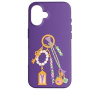 Disney Tinker Bell Peter Pan Fairy Fashion Bag Charm Carcasa para iPhone 16