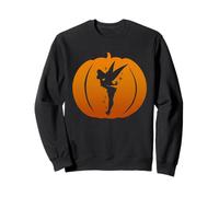 Disney Tinker Bell Silhouette Halloween Pumpkin Sudadera