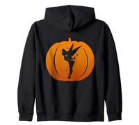 Disney Tinker Bell Silhouette Halloween Pumpkin Sudadera con Capucha