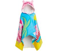 Disney Toalla con capucha Peppa Pig 100% algodón Poncho para niñas Toalla de playa para niños Toalla de baño Envoltura para nadar Bata de cambio