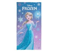 Disney Toalla con Licencia Oficial de «Frozen, 100% algodón Supersuave | Forever Design | Ideal para el hogar, el baño, la Playa y la Piscina | Talla única: 70 cm x 140 cm