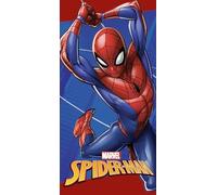 Disney Toalla de Playa Infantil Marvel 70x140 cm - Microfibra de Secado Rápido - Varios Diseños Oficiales Mickey, Minnie, Stitch, Frozen, Avengers y Spider-Man (Spiderman 14184)