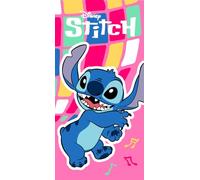 Disney Toalla de Playa Infantil Marvel 70x140 cm - Microfibra de Secado Rápido - Varios Diseños Oficiales Mickey, Minnie, Stitch, Frozen, Avengers y Spider-Man (Stitch 14188)