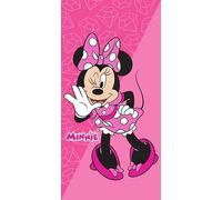 Disney Toalla de Playa Infantil Marvel 70x140 cm - Microfibra de Secado Rápido - Varios Diseños Oficiales Mickey, Minnie, Stitch, Frozen, Avengers y Spider-Man (Minnie 14269)