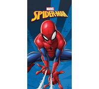 Disney Toalla de Playa Infantil Marvel 70x140 cm - Microfibra de Secado Rápido - Varios Diseños Oficiales Mickey, Minnie, Stitch, Frozen, Avengers y Spider-Man (Spiderman Telarañas)