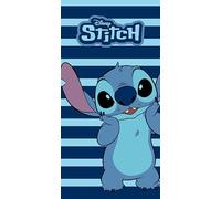 Disney Toalla de Playa Infantil Marvel 70x140 cm - Microfibra de Secado Rápido - Varios Diseños Oficiales Mickey, Minnie, Stitch, Frozen, Avengers y Spider-Man (Stitch 14187)