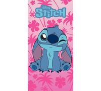 Disney Toalla de Playa Infantil Marvel 70x140 cm - Microfibra de Secado Rápido - Varios Diseños Oficiales Mickey, Minnie, Stitch, Frozen, Avengers y Spider-Man (Stitch 14189)