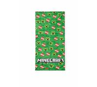 Disney Toalla de Playa Infantil Marvel 70x140 cm - Microfibra de Secado Rápido - Varios Diseños Oficiales Mickey, Minnie, Stitch, Frozen, Avengers y Spider-Man (Minecraft TNT)