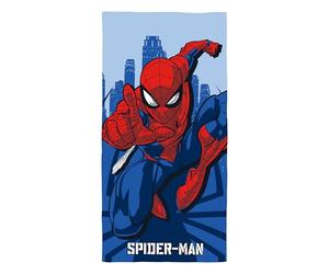Disney Toalla Oficial Spiderman | Sensación súper Suave | Diseño “Adventure hogar, baño, Playa y Piscina | Tamaño único 140 × 70 cm | 100% algodón