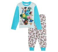 Disney Toy Story 4 - Pijama unisex para niños y niñas, conjunto de pijama de longitud completa Buzz Woody Forky, blanco, 18-24 Months