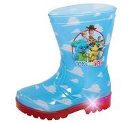Disney Toy Story - Botas de goma luminosas para niños y niñas, Azul (azul), 28 EU