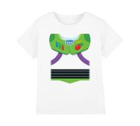 Disney Toy Story Buzz Lightyear Costume Unisex Camiseta Infantil, 7-8 A