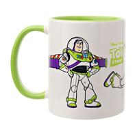 Disney Toy Story Buzz Lightyear - Taza, color verde y blanco