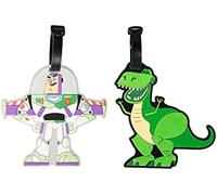 Disney toy story buzz & rex - etiquetas para equipaje de 2 piezas, col