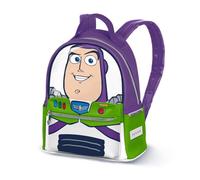 Disney Toy Story Buzz-S Heady Premium Mochila blanca, 22 x 25 cm, capacidad 8,25 l