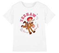 Disney Toy Story Jessie Yeehaw Bullseye - Camiseta para niña, Color Blanco, Blanco, 9-11 años
