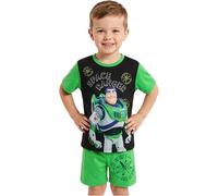 Disney Toy Story Pijama Niño y Bebe, 2-7 Años, Conjunto de Pijamas Niños Verano Manga Corta, Ropa de Dormir Transpirable, Buzz Lightyear (4-5 Años, Multi Buzz, 1 Paquete)
