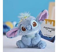 Disney Toy Story Stitch Kawaii muñeco de peluche de dibujos animados llavero de Anime colgante correa de juguete llavero de coche regalo de cumpleaños para niño height 11cm