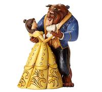 Disney Traditions, Figura de Bella y Bestia bailando de "La Bella y la Bestia", para coleccionar, Enesco