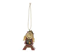 Disney Traditions, Figura de Din Don de "La Bella y La Bestia", Enesco, Multicolor, 7 x 1.1 cm
