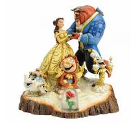 Disney traditions, figura de 'la bella y la bestia', para colecionista