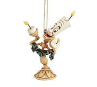 Disney Traditions, Figura de Lumiere de "La Bella y La Bestia" para colgar, Enesco