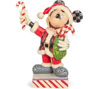 Disney Traditions, Figura de Mickey Mouse disfrazado de Papá Noel, para coleccionar, Enesco