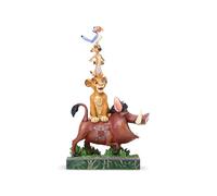 Disney Traditions, Figura de Pumba, Timón y Simba de "El Rey León", para coleccionar, Enesco