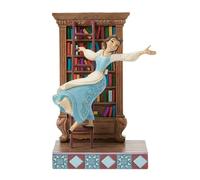 Disney Traditions - Figura Decorativa de Bella con estantería