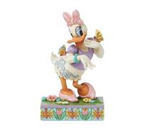 Disney Traditions - Figura Decorativa de Pato con Mariposas