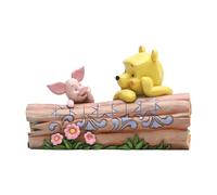 Disney Traditions, Figura Winnie the Pooh y Piglet, para coleccionar, Enesco