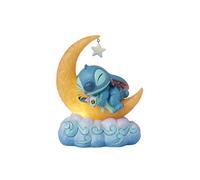 Enesco Figura decorativa luminosa Disney Traditions – Stitch y Scrump en la luna