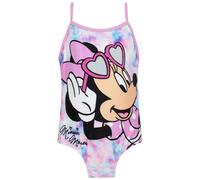 Disney Traje de Baño de Minnie | Bañadores de Natación Niña | Ropa de Baño para Niña | Bañador de Una Pieza | Rosa 5-6 Años