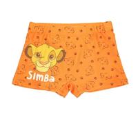 Disney Boxer de Bain Le ROI Lion Garçon, baño Niños, Orange,