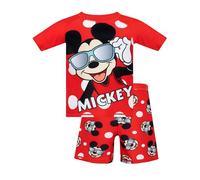 Disney Traje De Baño Mickey Mouse Bañadores Niño | Natación niños | Rojo 5-6 años