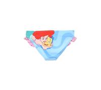 Disney Traje de baño Princesa Ariel y Flounder, Slip para niña (IT, edad, 6 años, regular, azul), azul claro, 6-7 Años