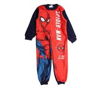 Disney Traje Polar de Spiderman. Juego de Pijama, Negro, 3 años para Niños