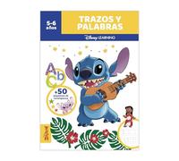 DISNEY - TRAZOS Y PALABRAS - STITCH - 5-6 AÑOS (CUADERNOS DISNEY LEARNING)