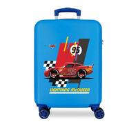 Trolley disney abs suitcase 55cm.4w. lightning mcqueen azul Talla única