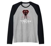 Disney TRON: Ares Digital Grid and Logo Official Movie Camiseta Manga Raglan