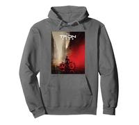Disney TRON: Ares Lightcycle City Official Movie Poster Art Sudadera con Capucha, Unisex para adultos, Asfalto, XXL