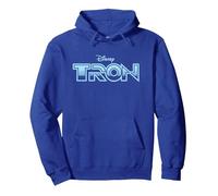 Disney TRON Official 1982 Original Movie Logo Sudadera con Capucha, Unisex para adultos, Azul Real, S