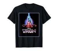 Disney TRON Official 1982 Original Movie Poster Art and Logo Camiseta