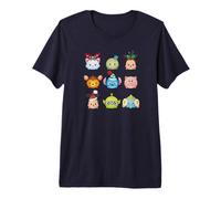 Disney Tsum Tsum Holiday Grid Premium T-Shirt