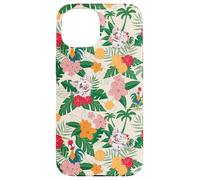 Disney Vaiana 2 Pua & Heihei Friends Tropical Flower Pattern Carcasa para iPhone 15