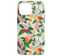 Disney Vaiana 2 Pua & Heihei Friends Tropical Flower Pattern Carcasa para iPhone 16 Pro MAX